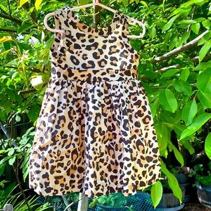 Janie and Jack leopard print dress